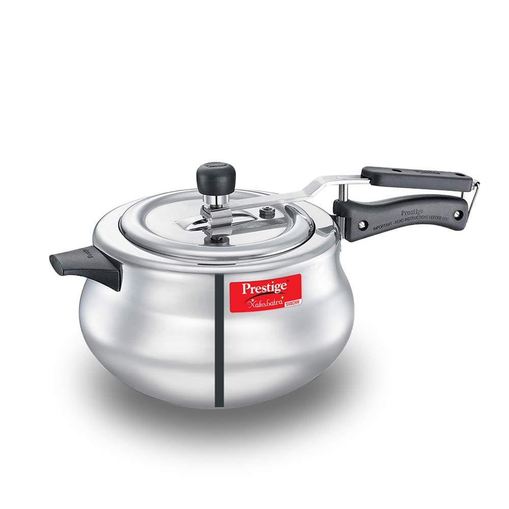 Prestige Nakshatra Plus Svachh Aluminium Pressure Handi 5 Litres 107 ekitchen.in