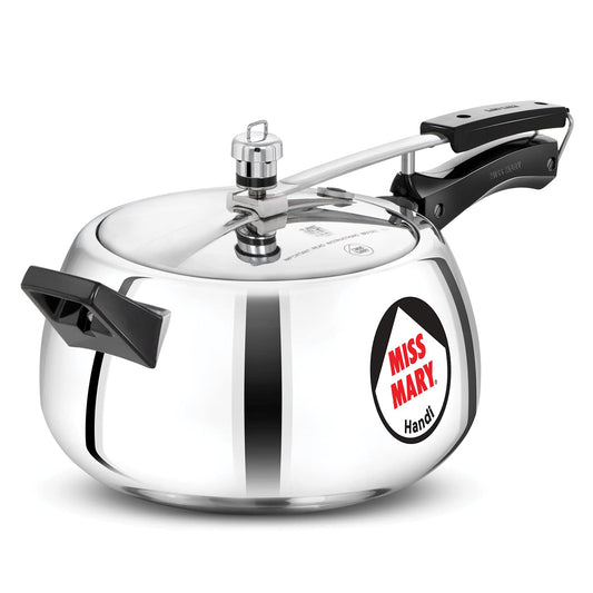 Hawkins Miss Mary Handi Aluminium Inner Lid Pressure Cooker 5 Litres - MMH50