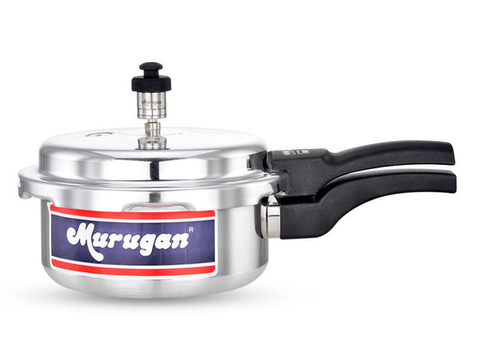 Murugan Anti Bulge Aluminium Outer Lid Pressure Cooker