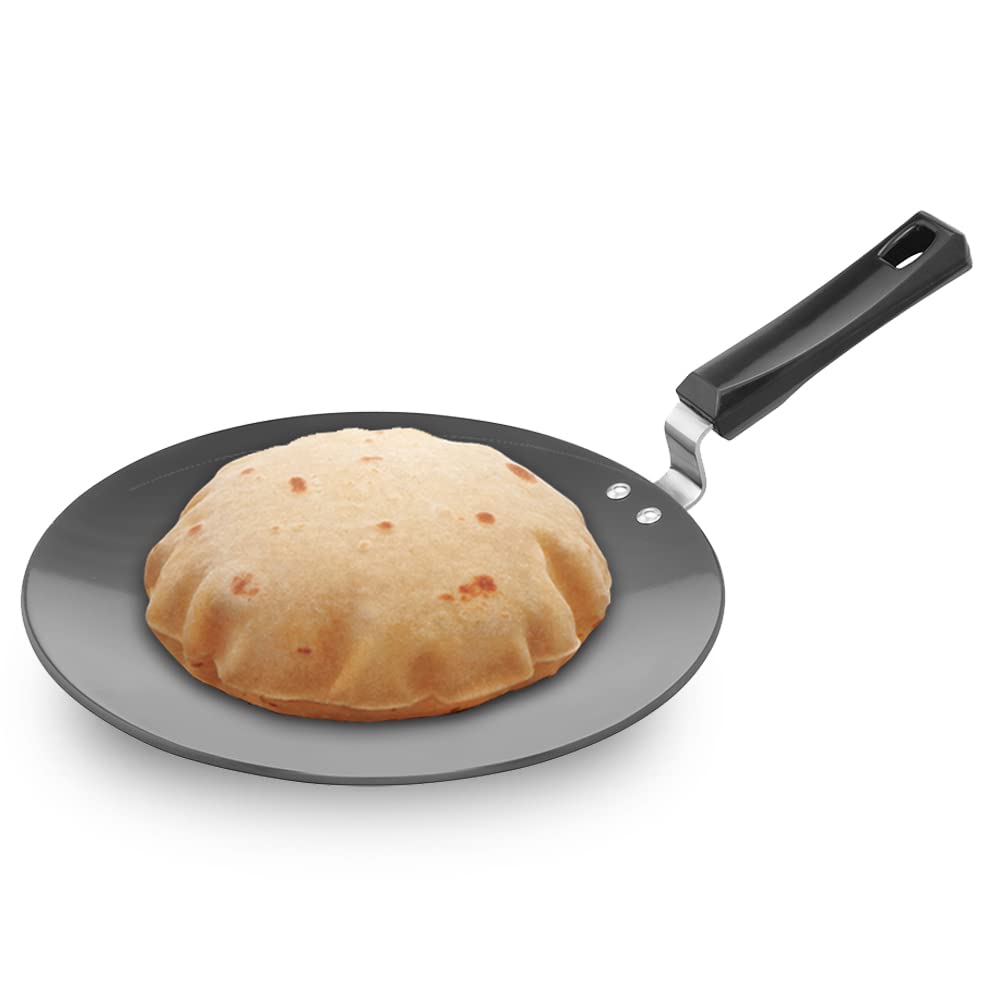 Hawkins Futura Hard Anodised Induction Base Roti Tawa 28 cm, 4.88 mm - IART28