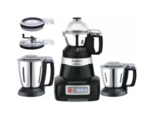 Panasonic MX-AE 375 Mixer Grinder 750 Watts 3 Jars - Black