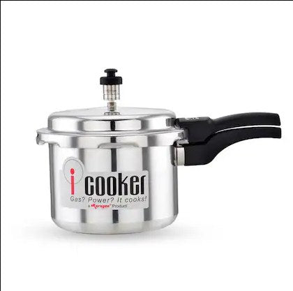 Murugan icooker Aluminium Pressure Cooker | Induction Base