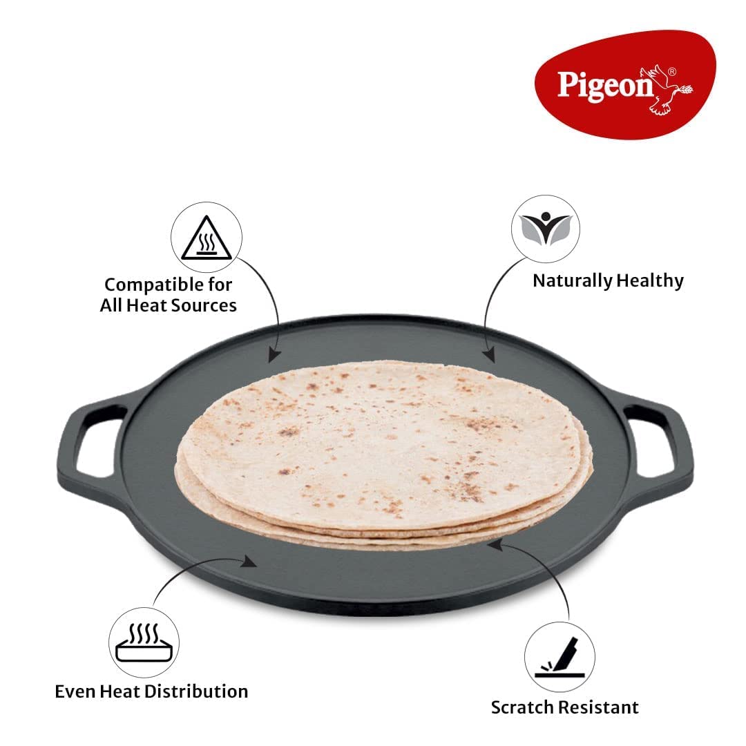 Pigeon Cast Iron Dosa Tawa 300mm - 14723