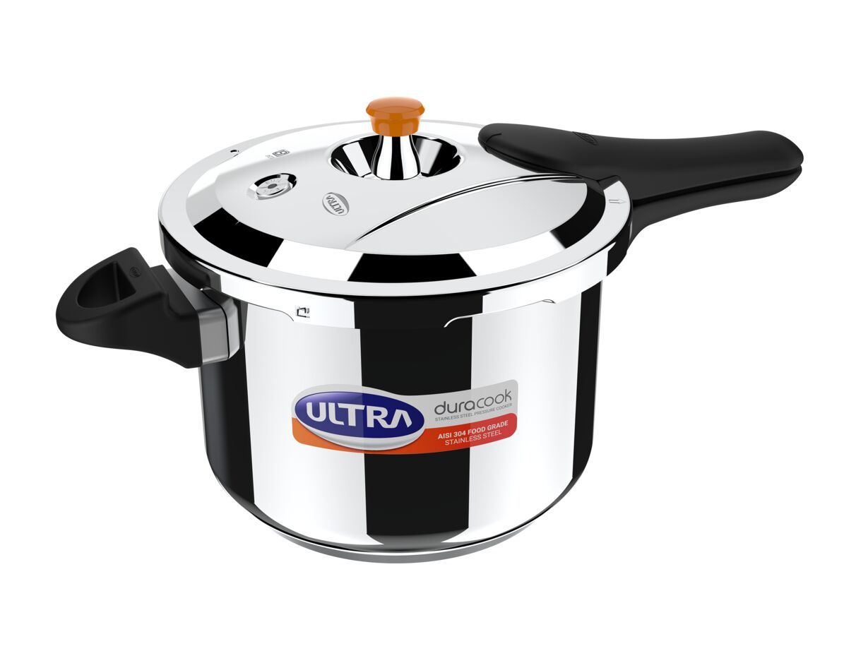Elgi Ultra Duracook Stainless Steel Diet Cooker 6.5 Litres