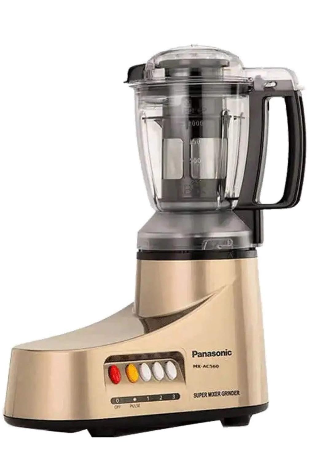 Panasonic MX-AC 560 Super Juicer Mixer Grinder, 550 Watts, 5 Jars - Metallic Bronze