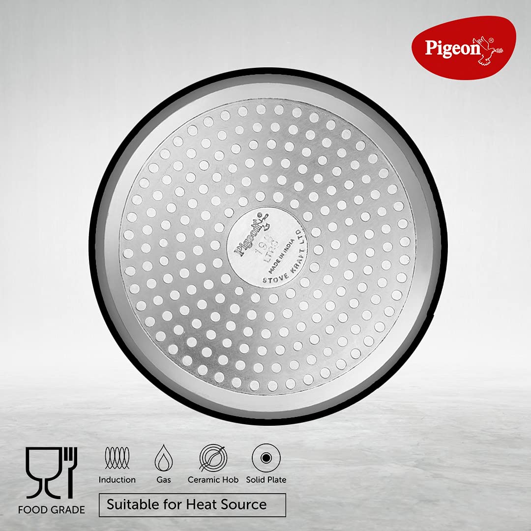 Pigeon Titanium Hard Anodized Aluminium Outer Lid Pressure Cooker 3 Litres - 12293