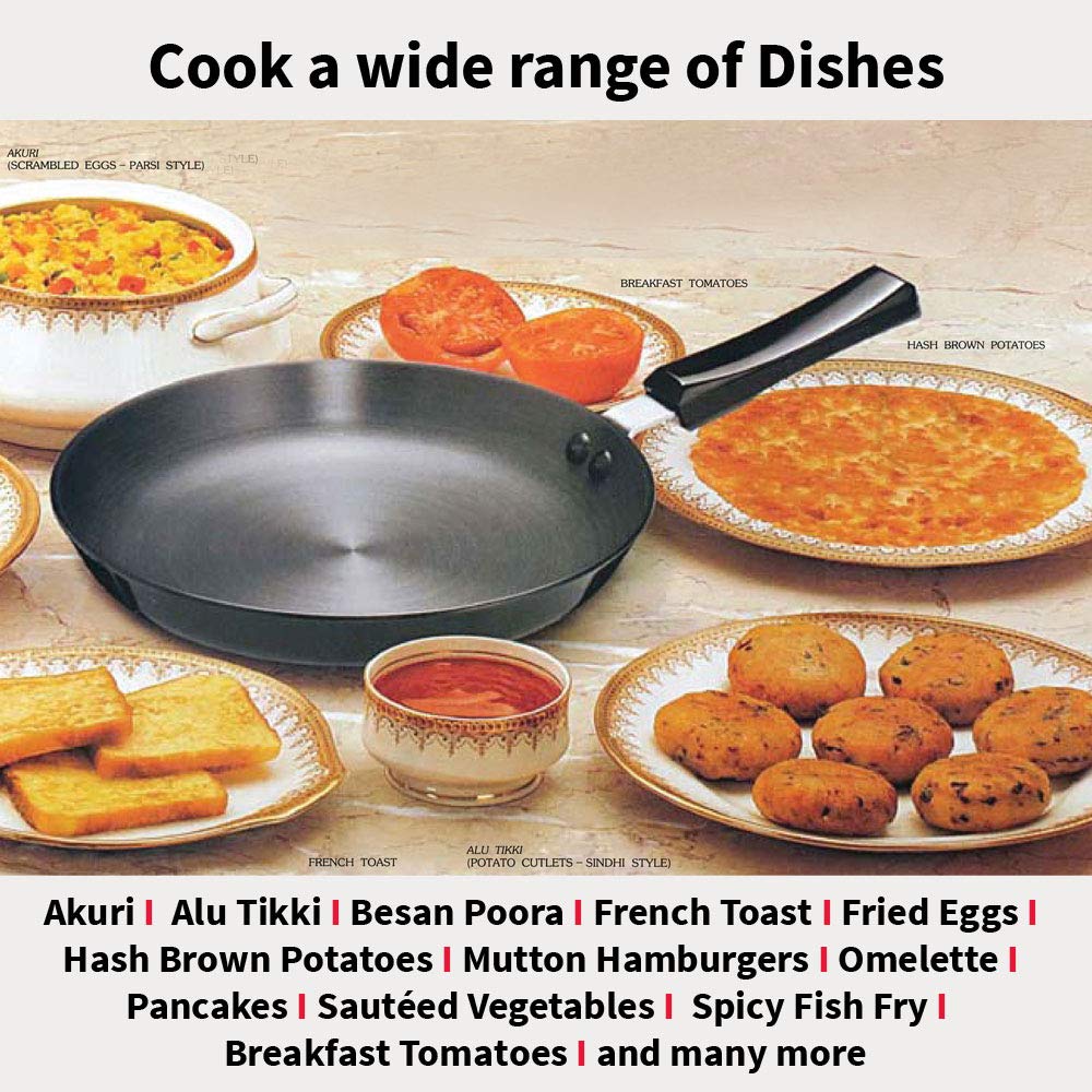 Hawkins Futura Hard Anodised Fry Pan 25 cms | 4.06mm - AF 25