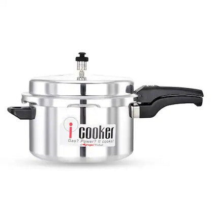 Murugan icooker Aluminium Pressure Cooker | Induction Base