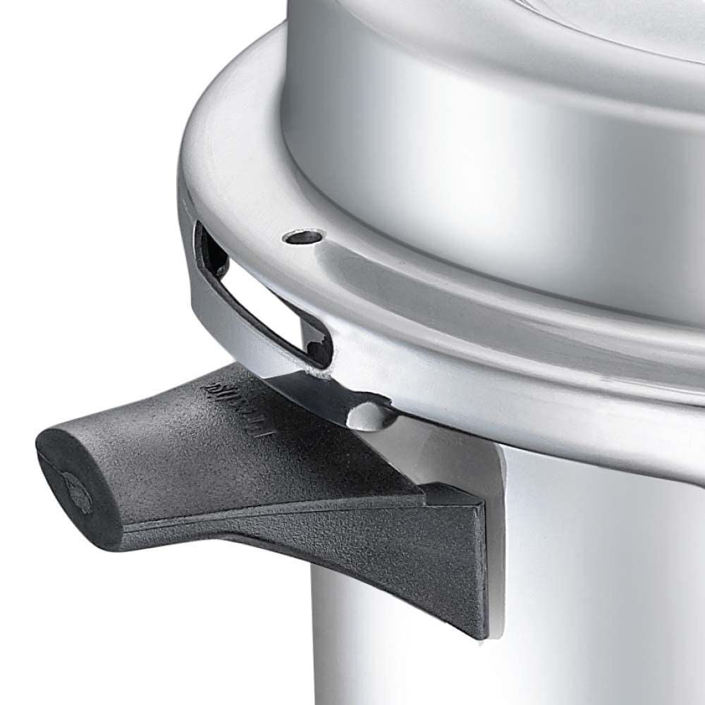 Prestige Popular Plus Svachh Aluminium Gas and Induction Compatible Outer Lid Pressure Cooker 2 Litres - 10170