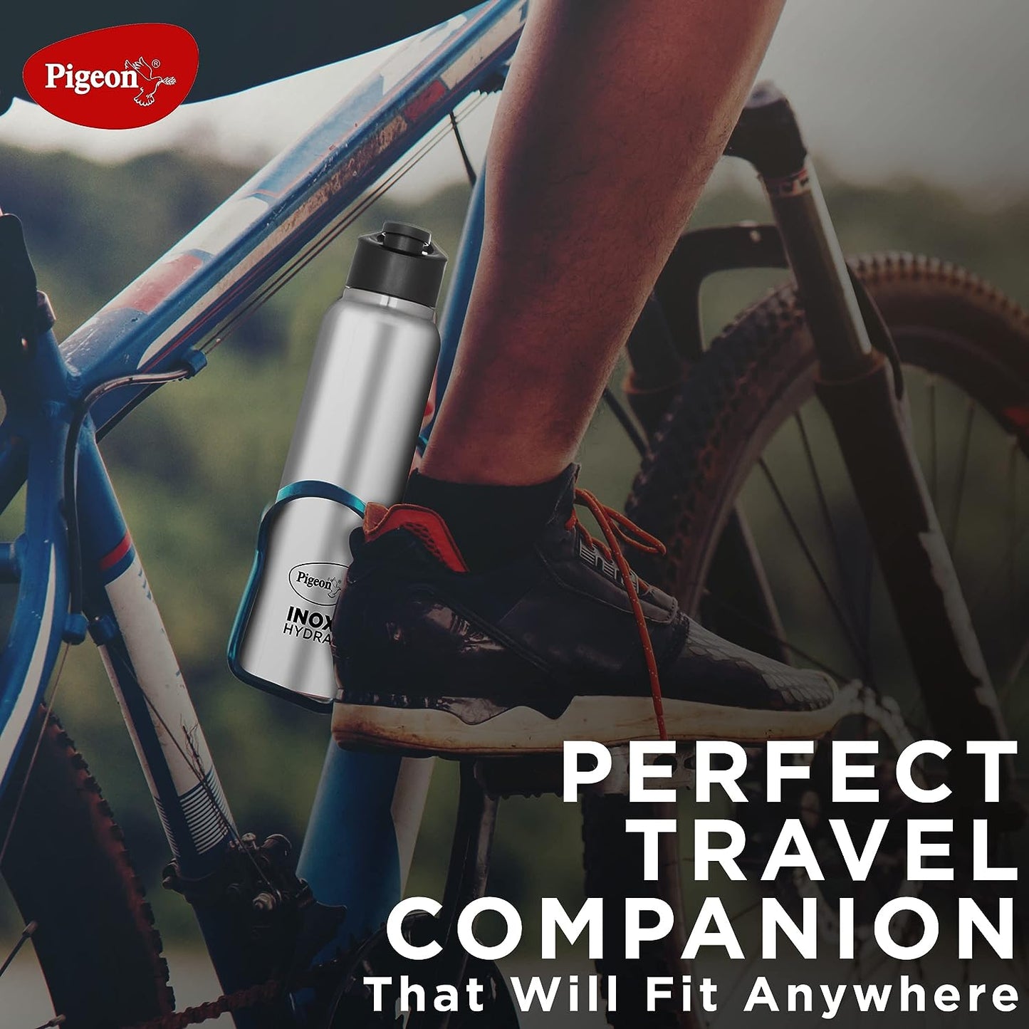 Pigeon Stainless Steel Inox Hydra 750ml Water Bottle - 12687