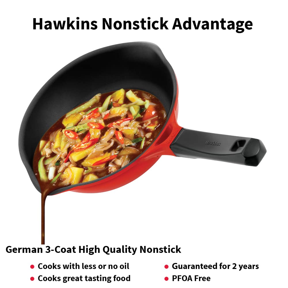 Hawkins Die-Cast Nonstick Induction Base Frying Pan - IDCF 24