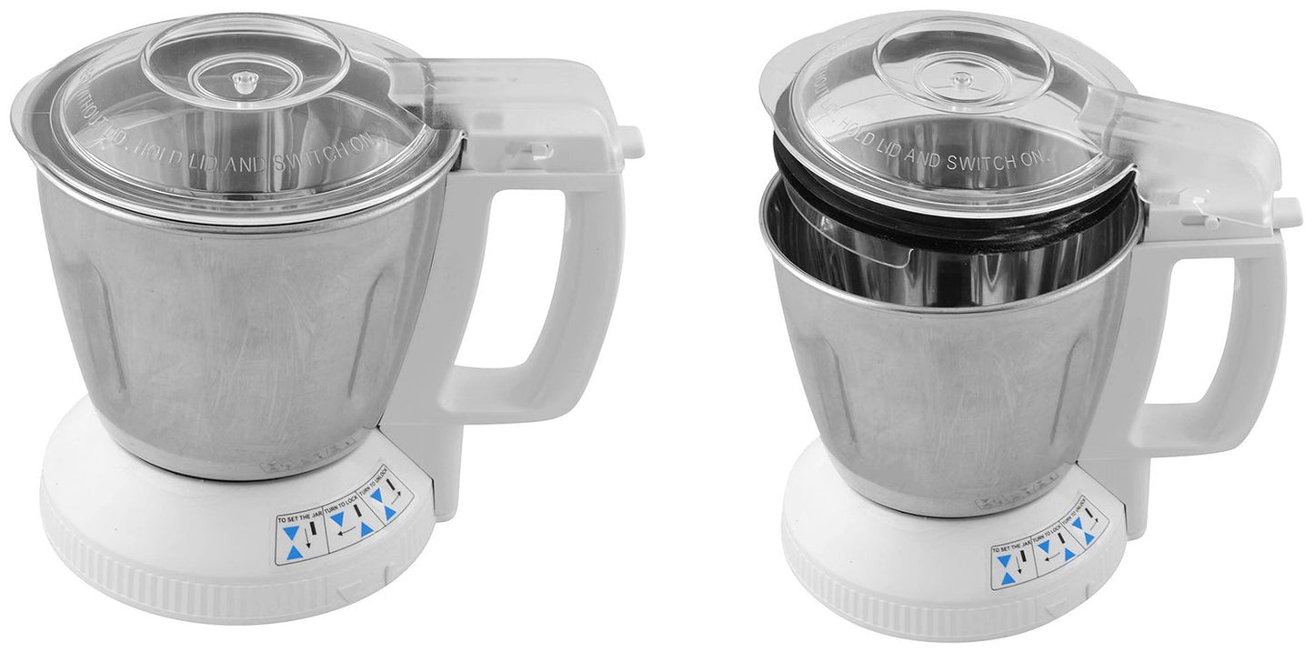 Panasonic MX-AC 220 Super Mixer Grinder, 550 Watts, 2 Jars