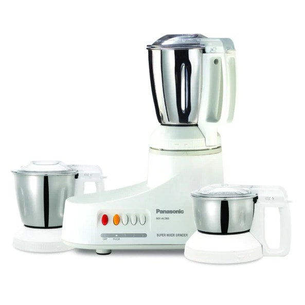 Panasonic MX-AC 360S Super Mixer Grinder (White)