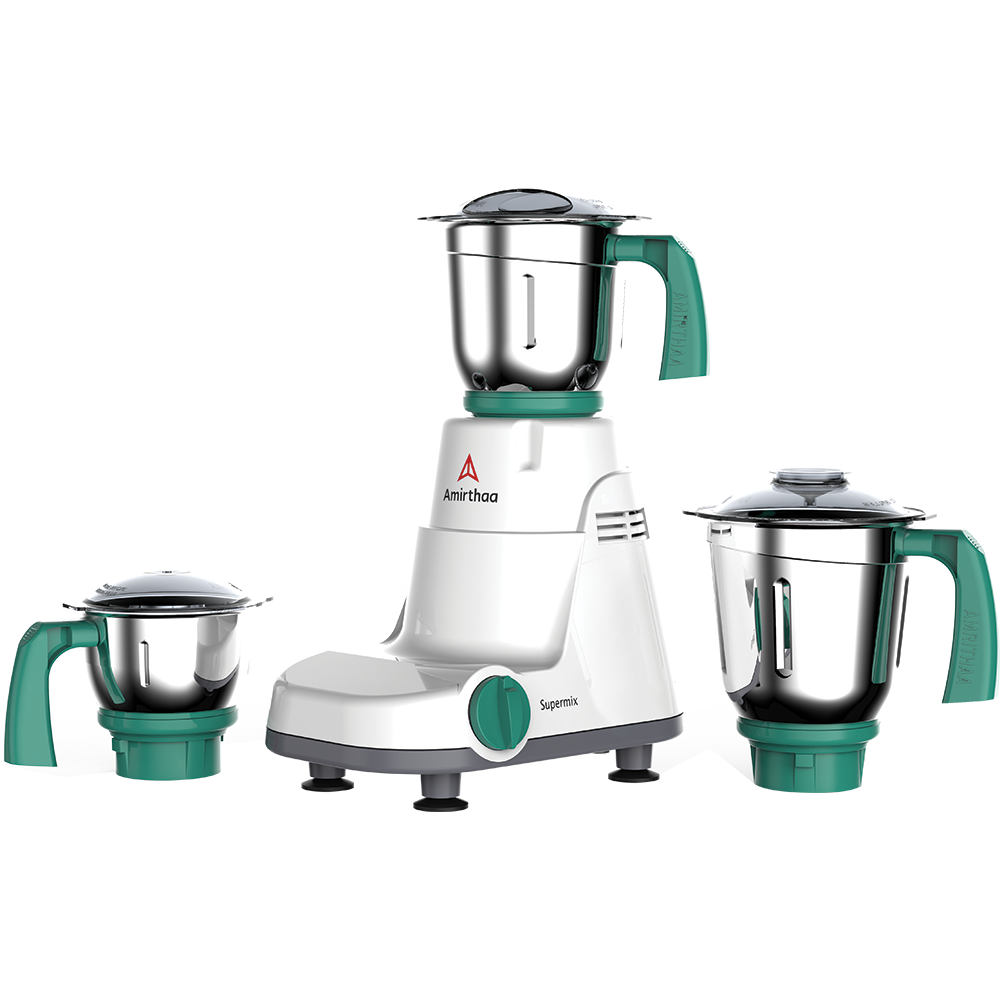 Amirthaa Supermix 3 Jar 750 Watts Mixer Grinder