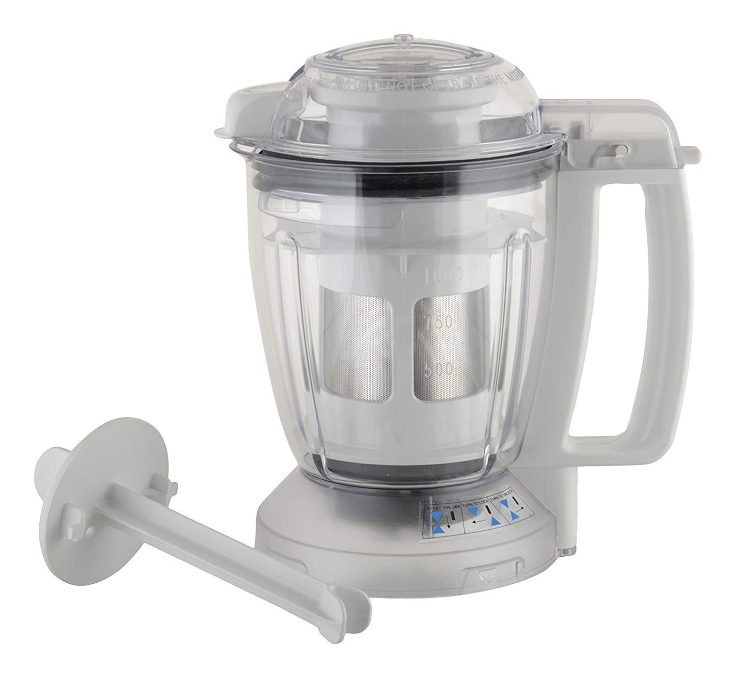 Panasonic Juice Fruit Filter Jar MX-PB15 1.5 Litres (White) Suitable for All Panasonic MX-AC Series Mixer Grinder