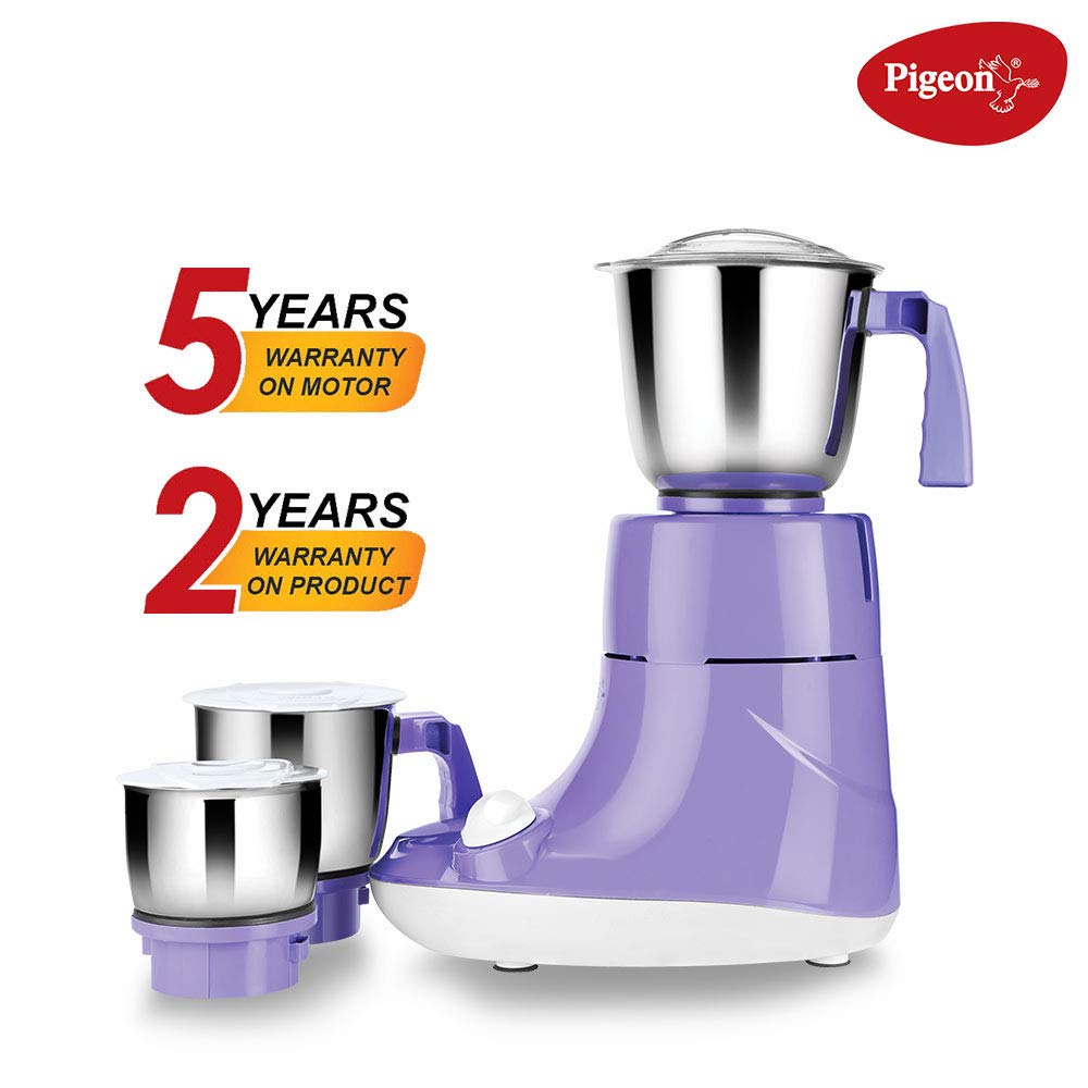 Pigeon Viola 3 Jars 550 Watts Mixer Grinder - 12132-B