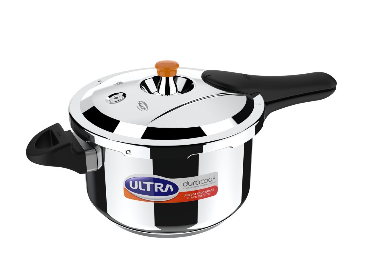 Elgi Ultra Duracook Stainless Steel Diet Cooker 5.5 Litres