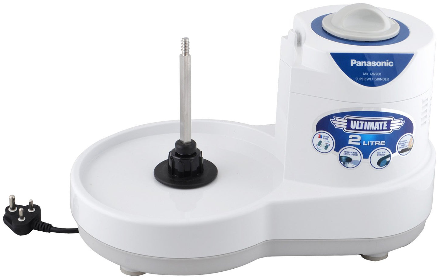 Panasonic MK-GW200 240W Tabletop Wet Grinder - White