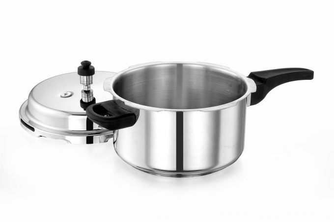 Murugan 5 Litres Triply Stainless Steel Outer Lid Pressure Cooker | Induction Base