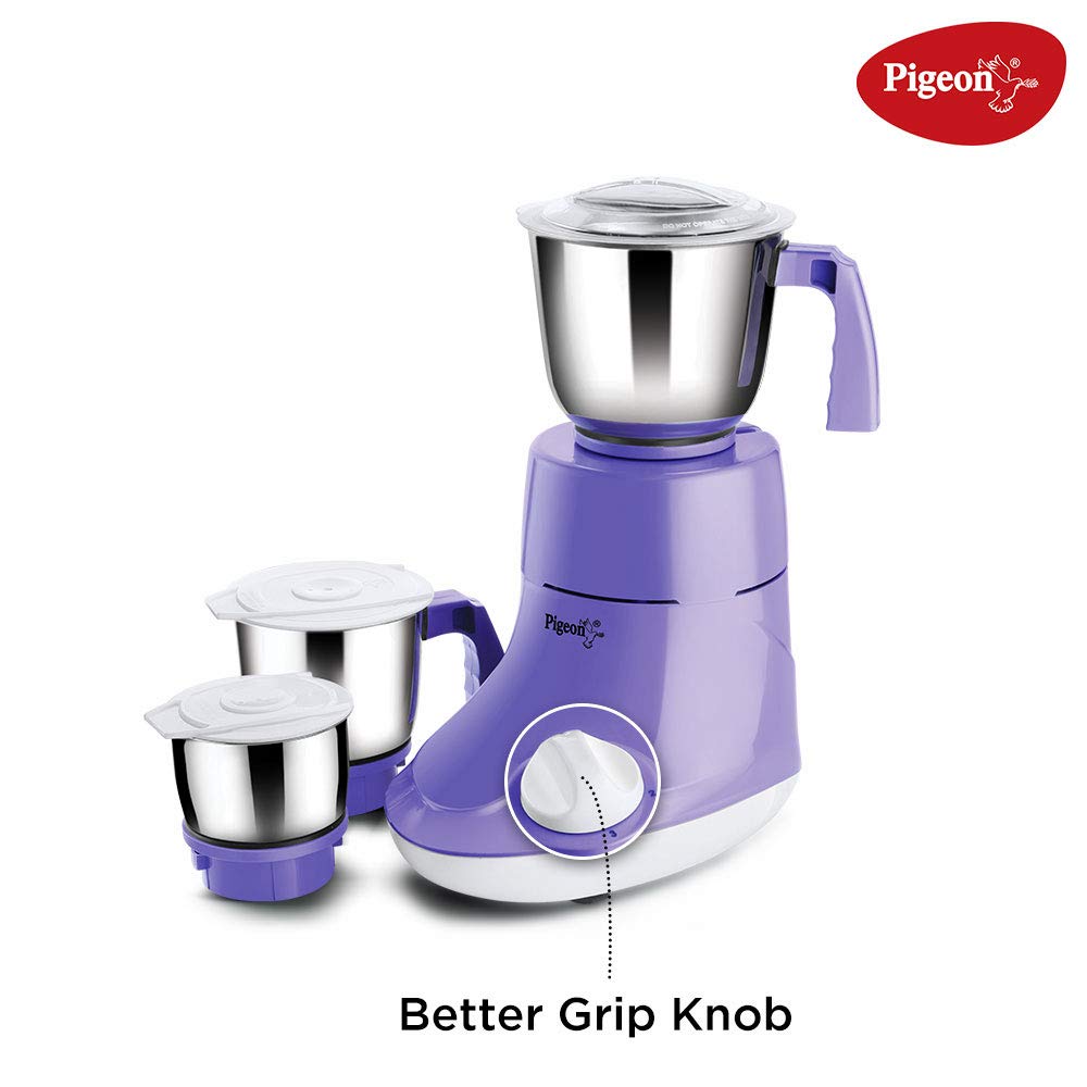 Pigeon Viola 3 Jars 550 Watts Mixer Grinder - 12132-B