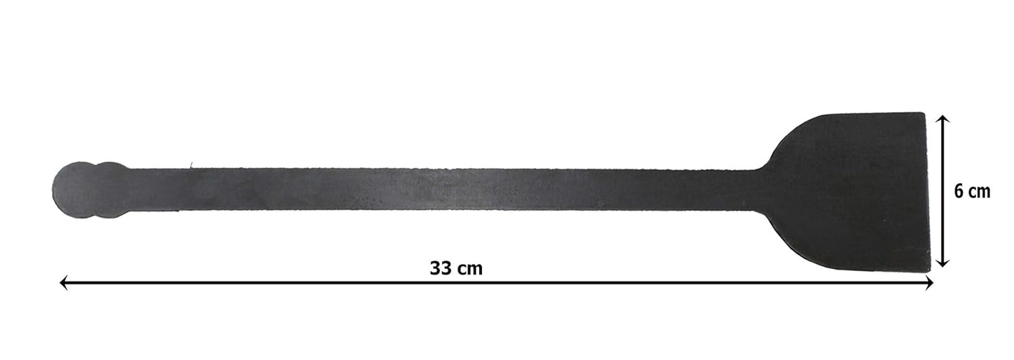 Iron Dosa Tawa | Pizza Pan | Roti Tawa with Turner Ladle (26 cm) | Induction Compatible