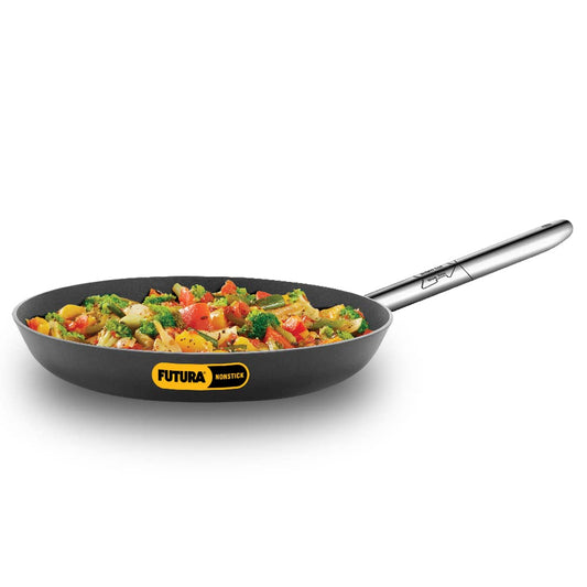 Hawkins Futura Non-stick Fry Pan With Steel Handle 30cms, 3.25mm, Induction Base - INFS 30