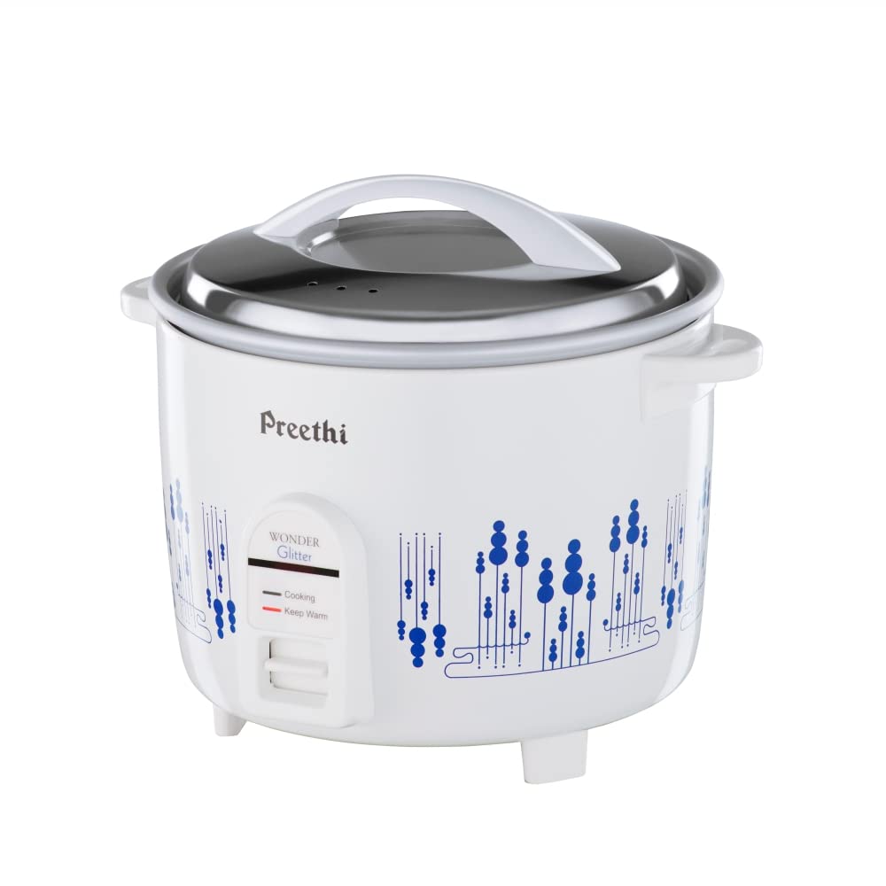 Preethi Glitter Electric Cooker 1.8 Liters with Single Pan - RC 323