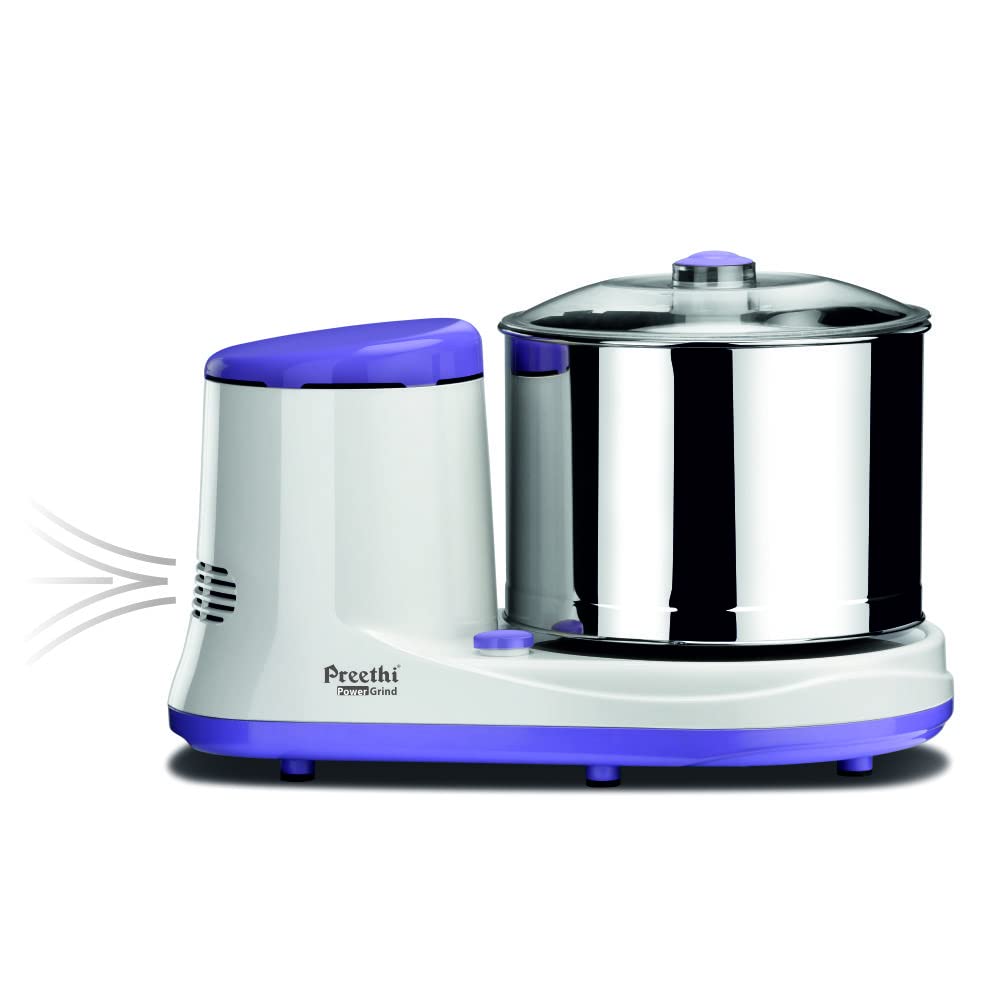 Preethi Power Grind Table Top Wet Grinder, 2 Litres, 5 Yr Motor Warranty - WG 907