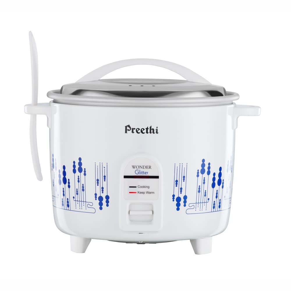 Preethi Glitter Electric Cooker 1.8 Liters with Single Pan - RC 323