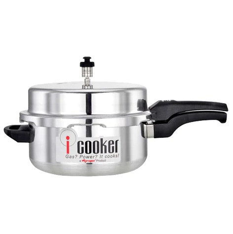 Murugan icooker Aluminium Pressure Cooker | Induction Base