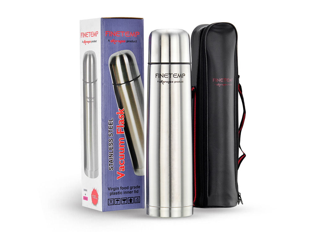 Murugan Finetemp Stainless Steel Vacuum Flask 1000 ml