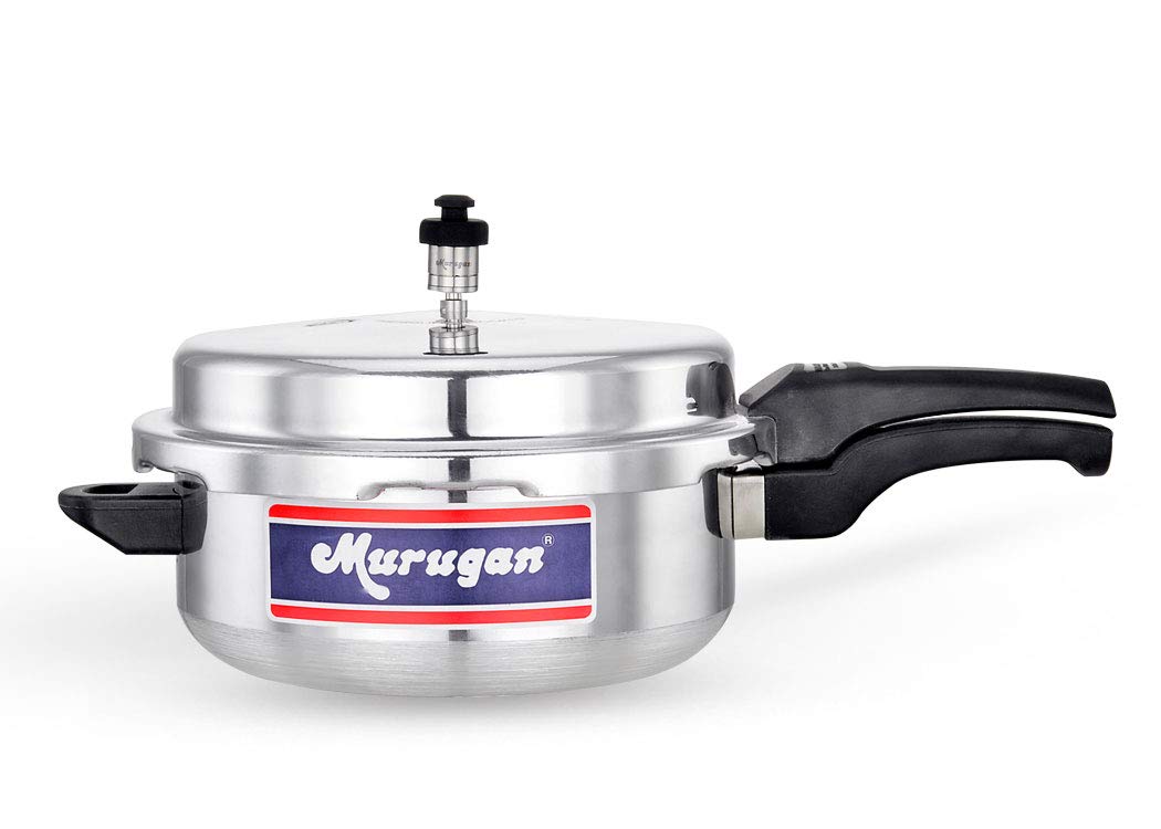 Murugan Anti Bulge Aluminium Outer Lid Pressure Cooker