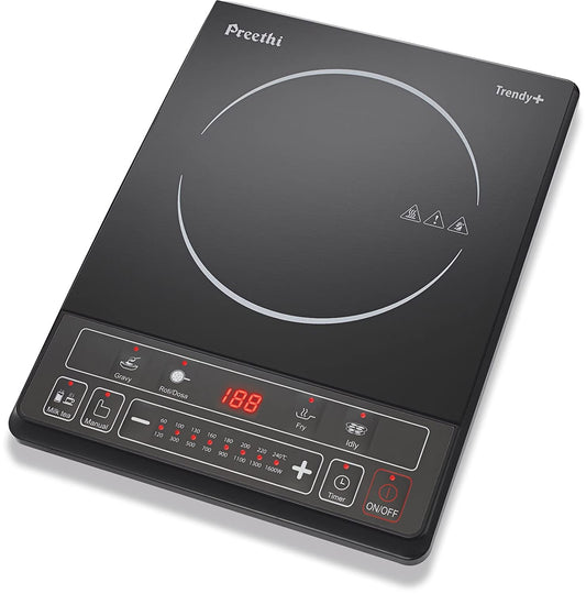 Preethi Trendy Plus IC 116 1600-Watt Induction Cooktop (Black)