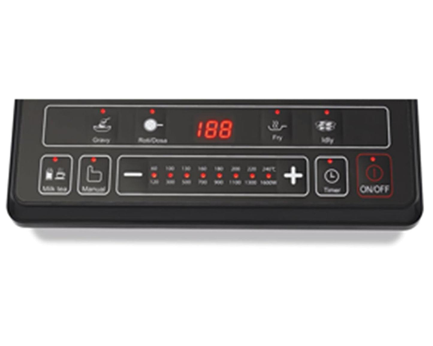 Preethi Trendy Plus IC 116 1600-Watt Induction Cooktop (Black)