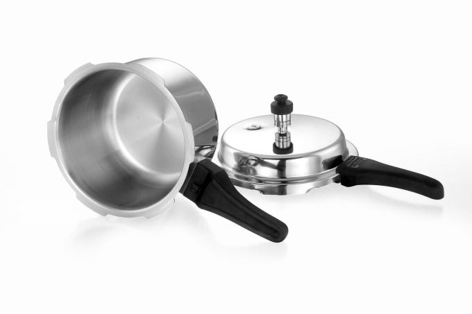 Murugan 3 Litres Triply Stainless Steel Outer Lid Pressure Cooker | Induction Base