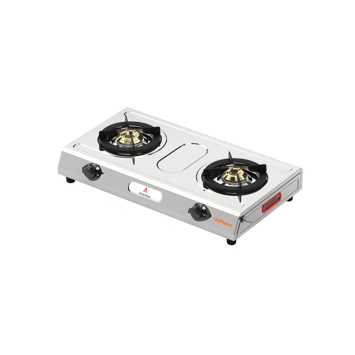 Amirthaa Uniflame 2 burner Stainless Steel Gas Stove