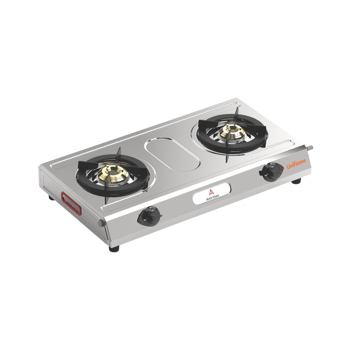 Amirthaa Uniflame 2 burner Stainless Steel Gas Stove