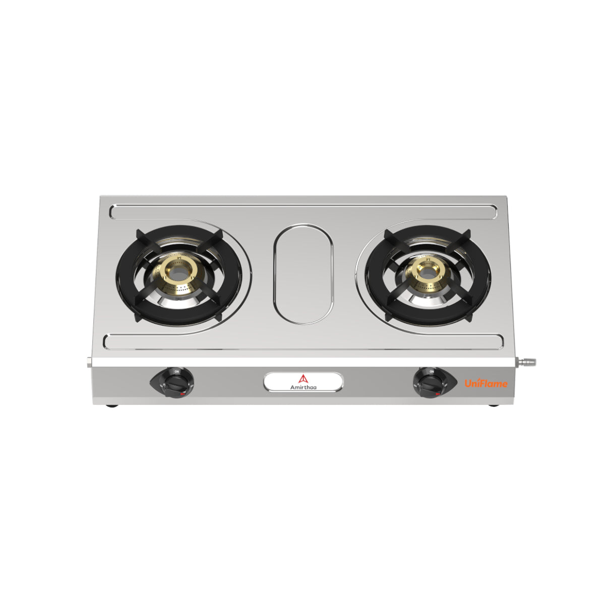 Amirthaa Uniflame 2 burner Stainless Steel Gas Stove