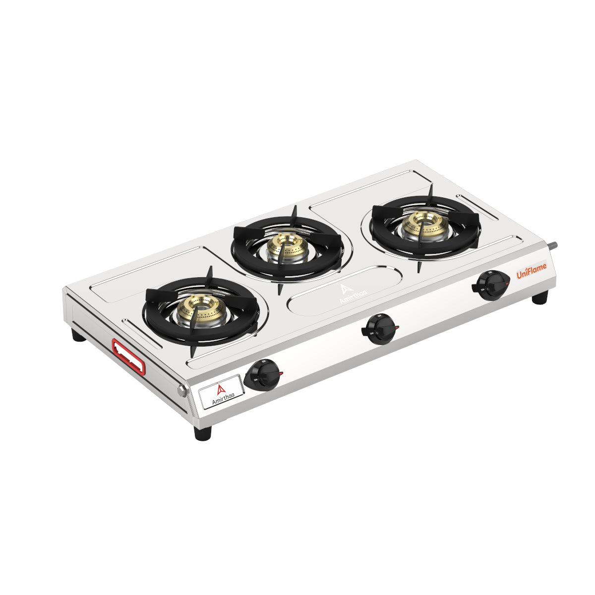 Amirthaa Uniflame 3 burner Stainless Steel Gas Stove