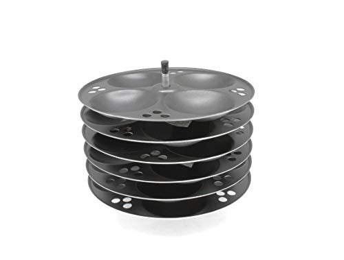 Ideal Nonstick Idly Stand With 6 Plates