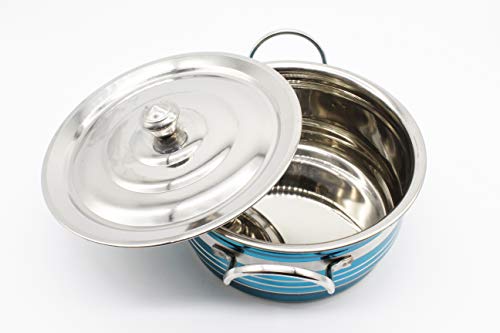 Cookware Set 3Pcs (Metalic Colour, Color May Vary)