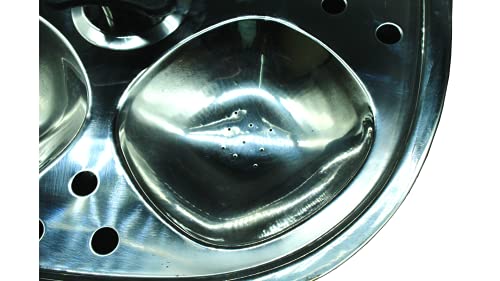 Stainless Steel Mahi Square Idli Cooker Cooks 16 Idlis and 1 Multi-Purpose Steamer Plate