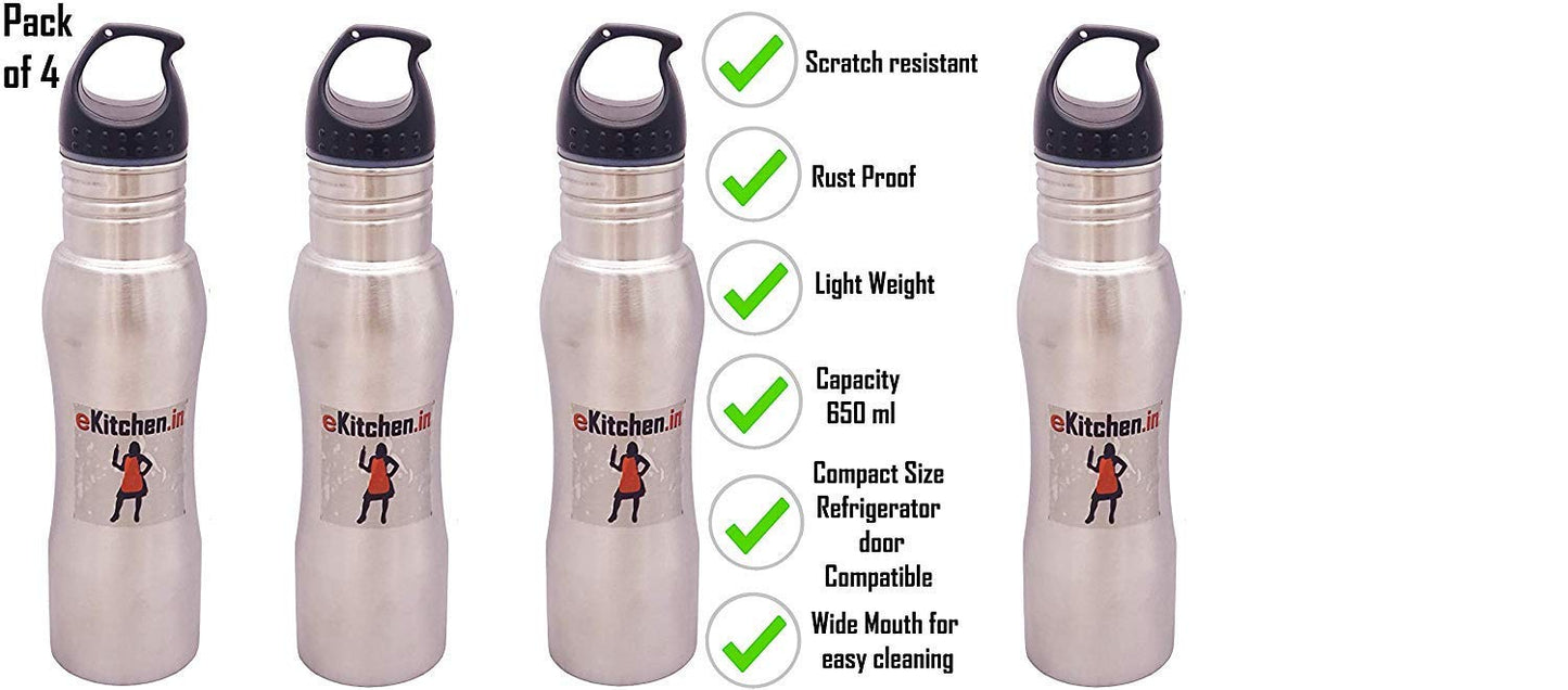 Stainless Steel 650 ml Water Bottle