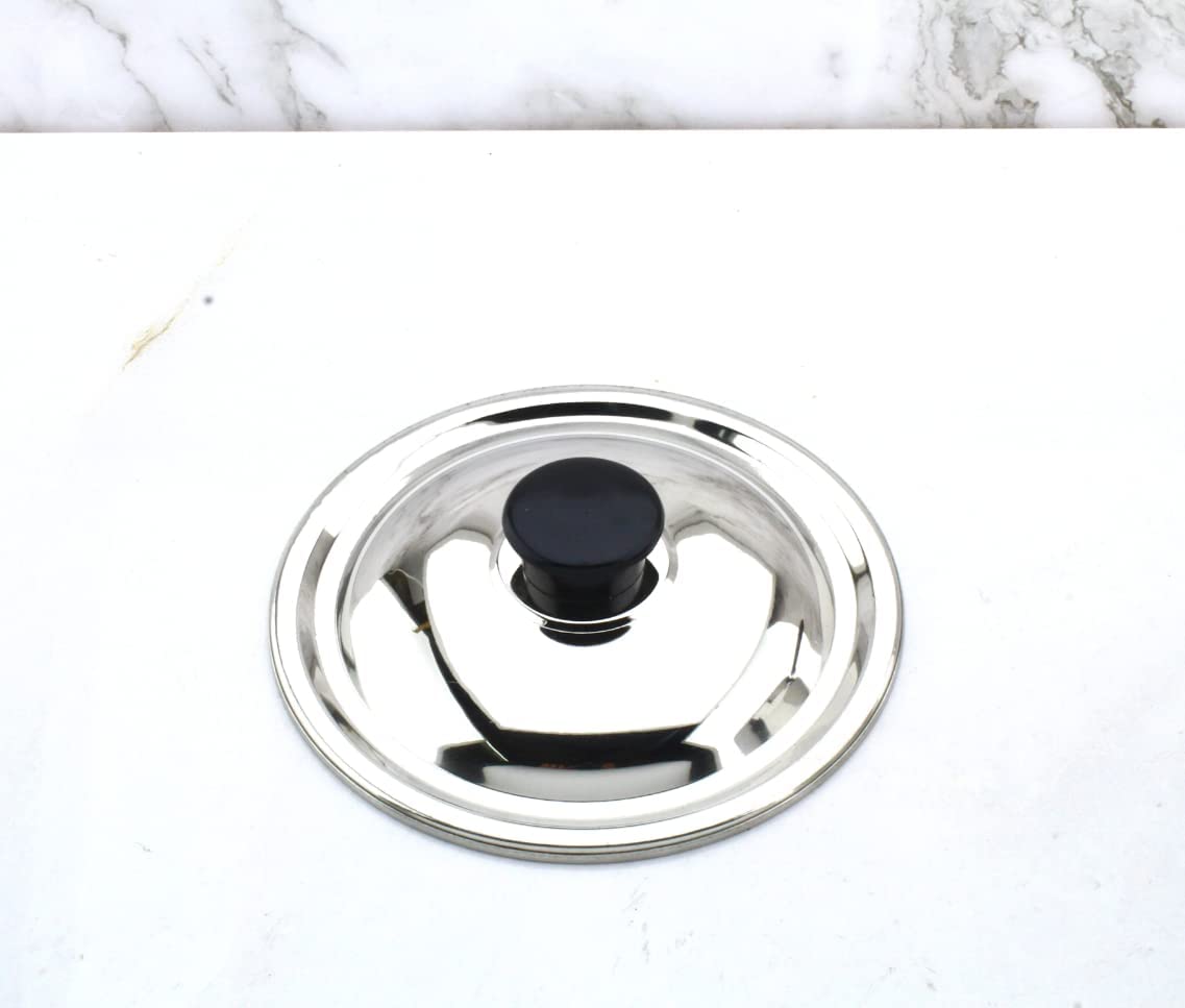 Milk Pan | Sauce Pan with Lid 1.25 Litres ( Stainless Steel )