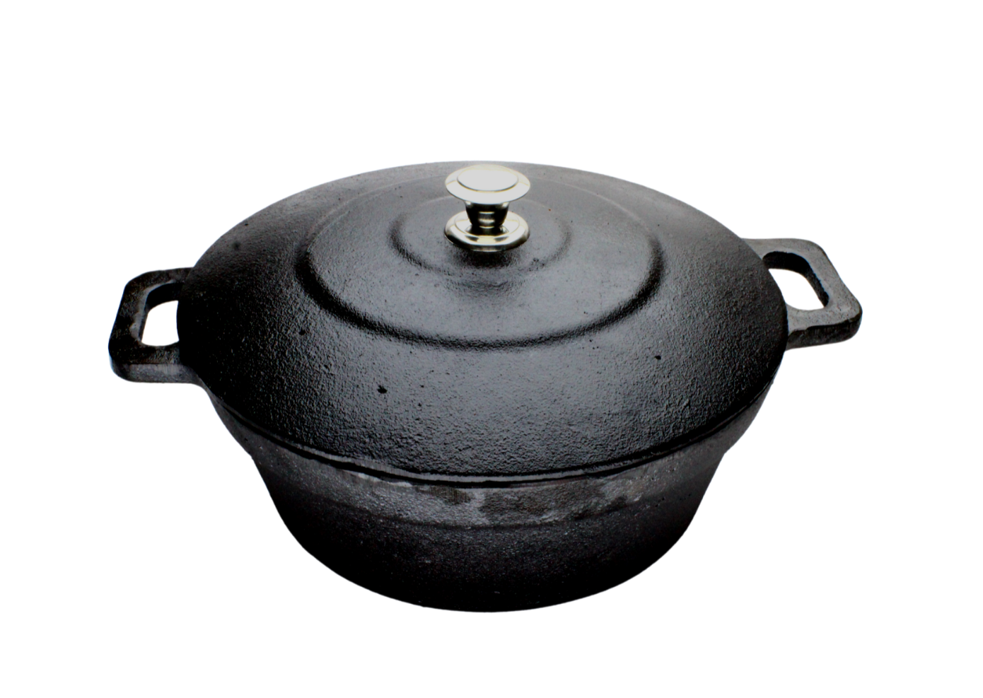 eKitchen Pre-Seasoned Cast Iron Dutch Oven 3.5 litres | 26cm