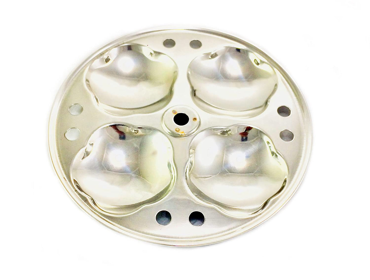 Ideal Combo Multipot and Glass Lid with Stainless Steel Hybrid Idly Plates For Induction (Yellow)