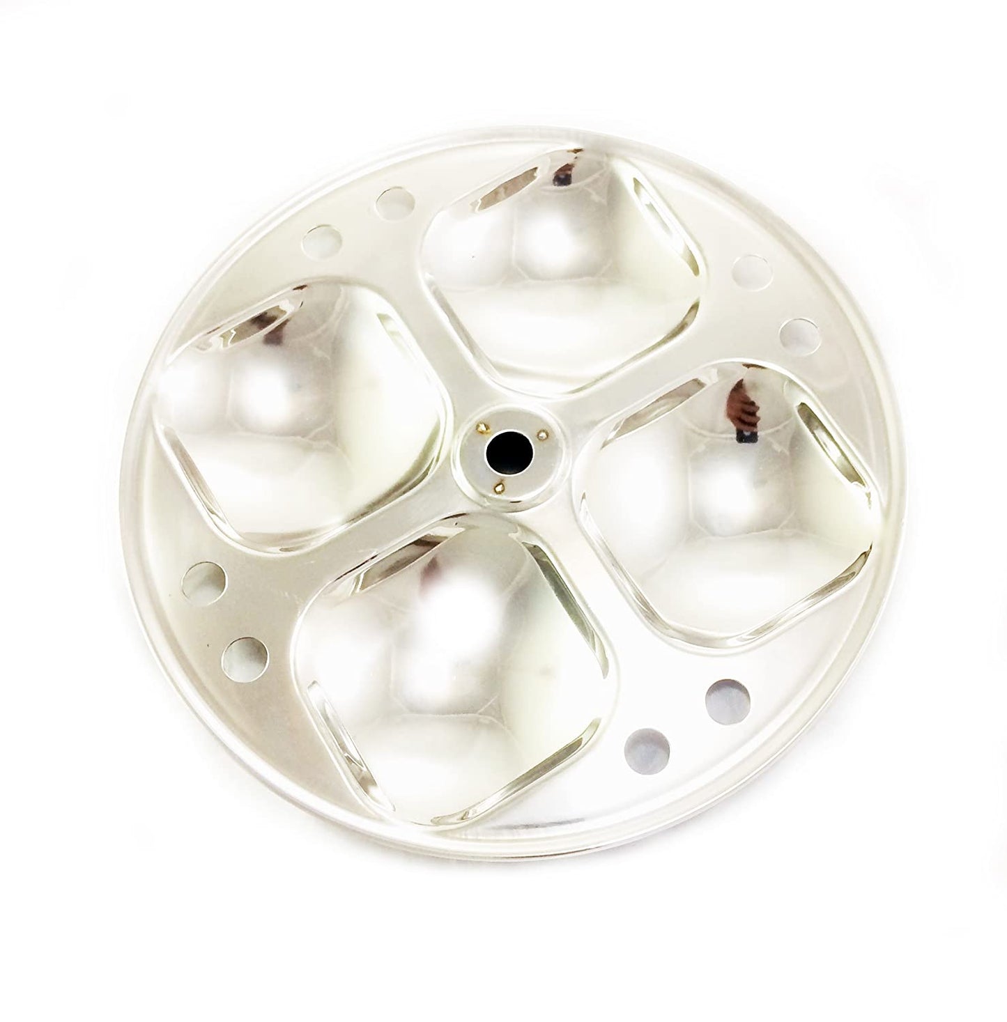 Ideal Combo Multipot and Glass Lid with Stainless Steel Hybrid Idly Plates For Induction (Yellow)