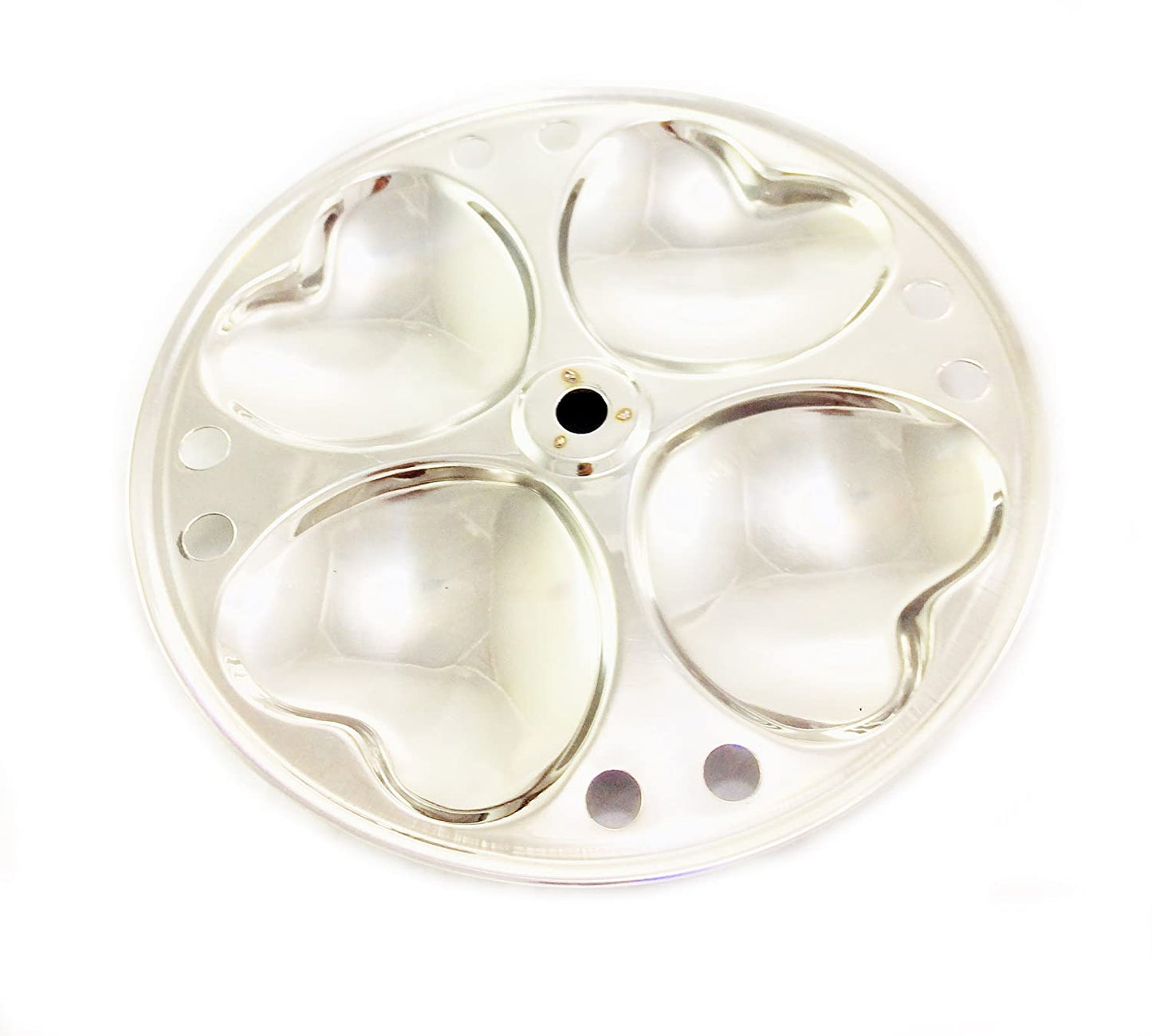 Ideal Combo Multipot and Glass Lid with Stainless Steel Hybrid Idly Plates For Induction (Yellow)