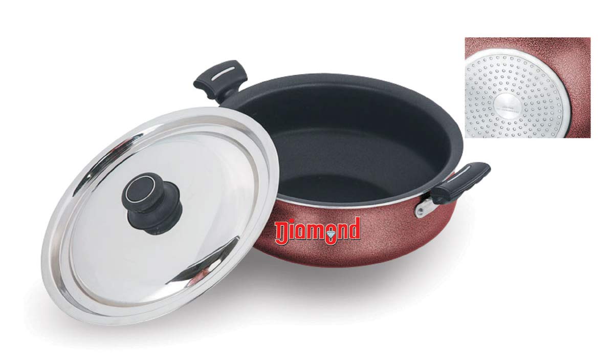 Granito Non-stick Coated Jumbo Gravy Pot Regular (38cm)