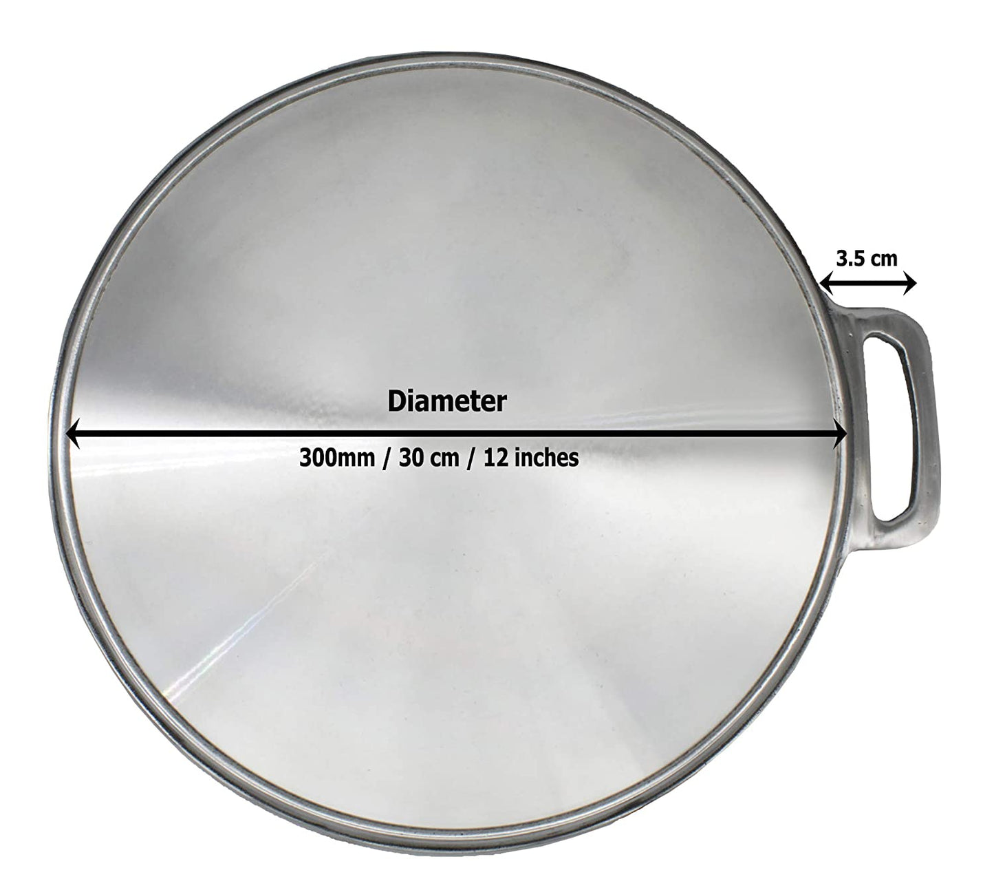 Aluminium Dosa Tawa/Flat Tawa 30 cm